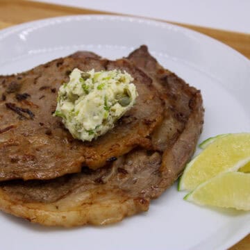 Minute Steaks with Compound Butter