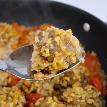 Simmered Hunters' Meatballs