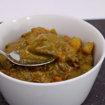 Curry beef stew