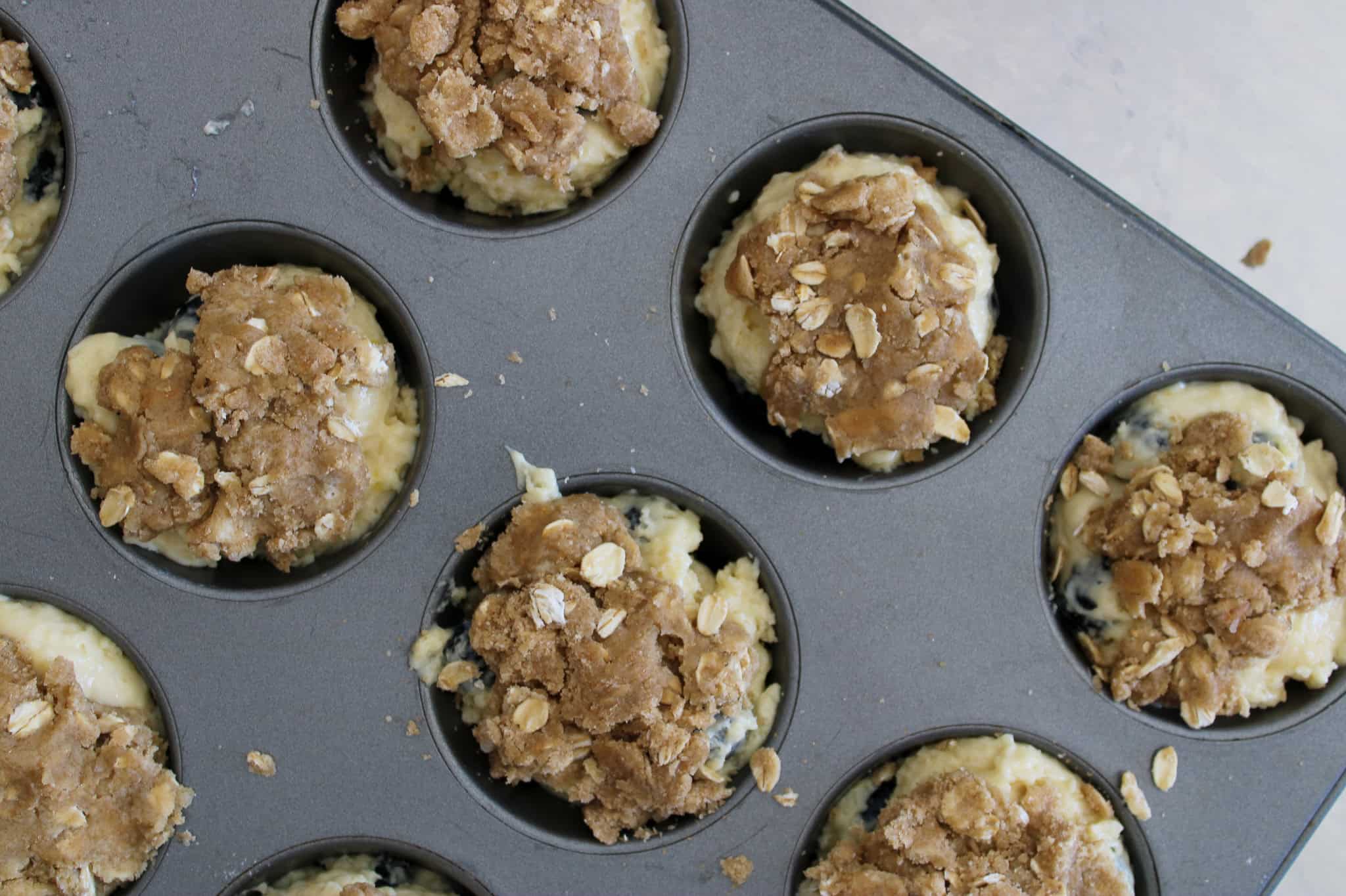 Blueberry Streusel Muffins