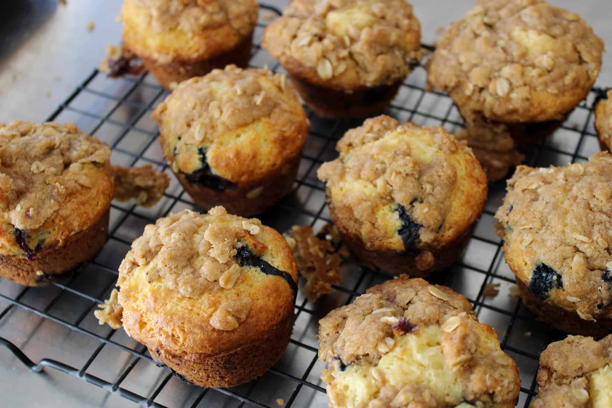 Blueberry Streusel Muffins